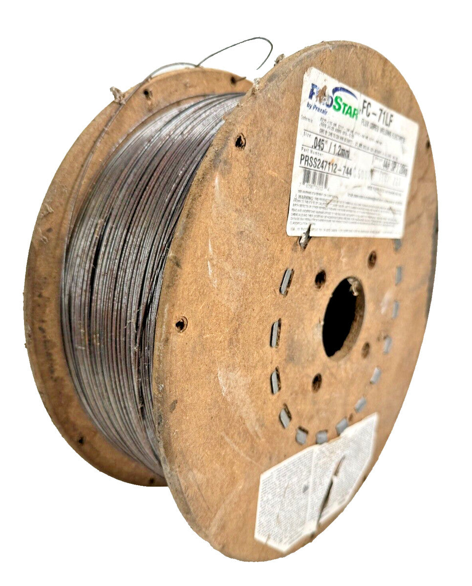 PROSTAR FC-71LF 0.045" Flux Cored Welding Electrode Wire Reel ** 35 lbs **