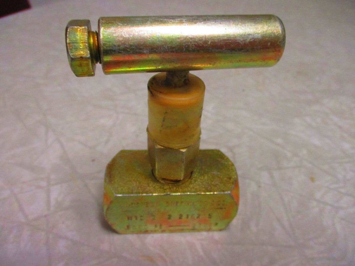 Needle Valve | ANDERSON-GREENWOOD H1C-2 2-2162-5 | 1/4" FNPT Thread | 6000 psi