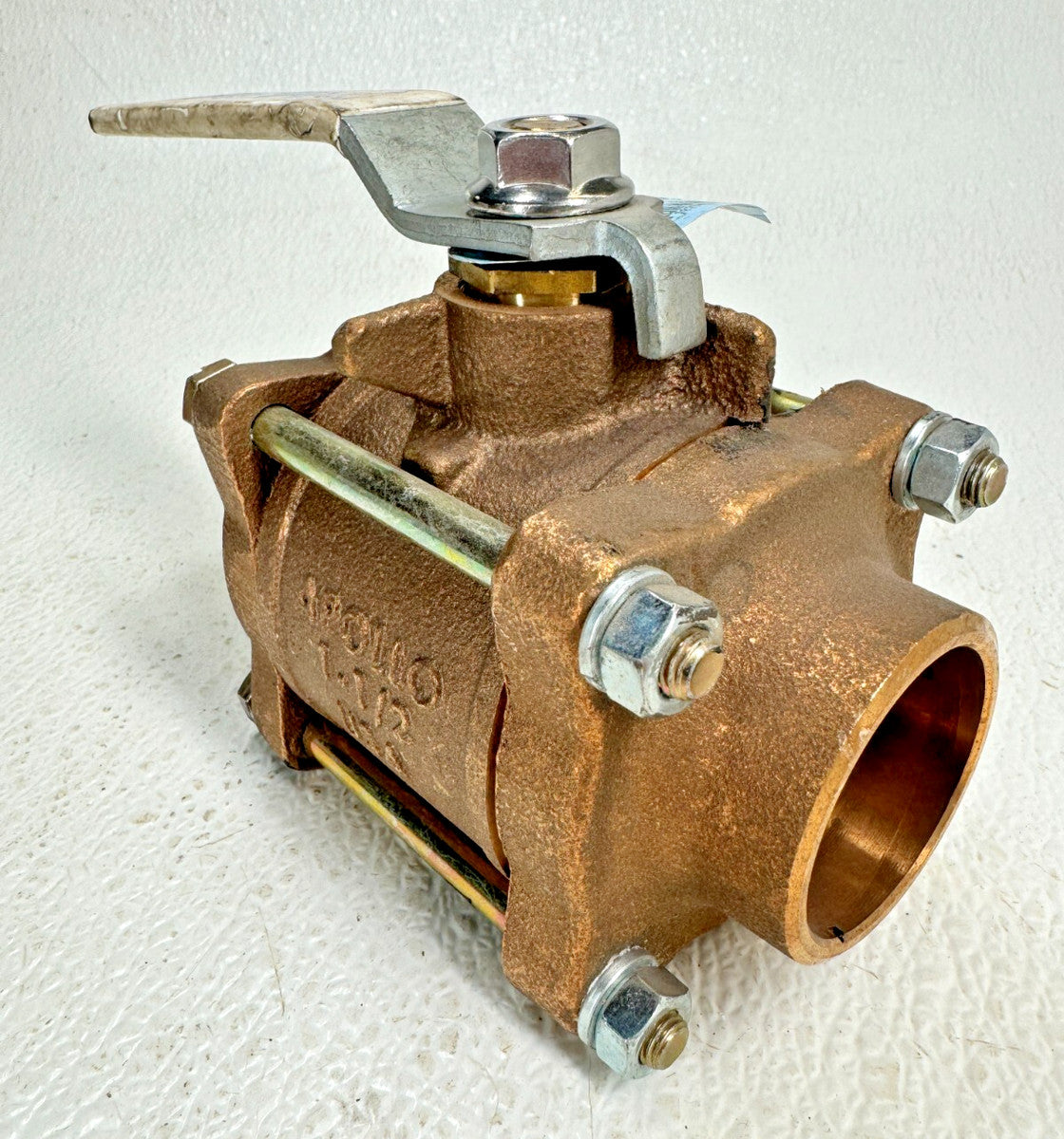 Apollo 82LF-200 Series 1-1/2" Bronze Ball Valve Full Port Solder LEAD FREE