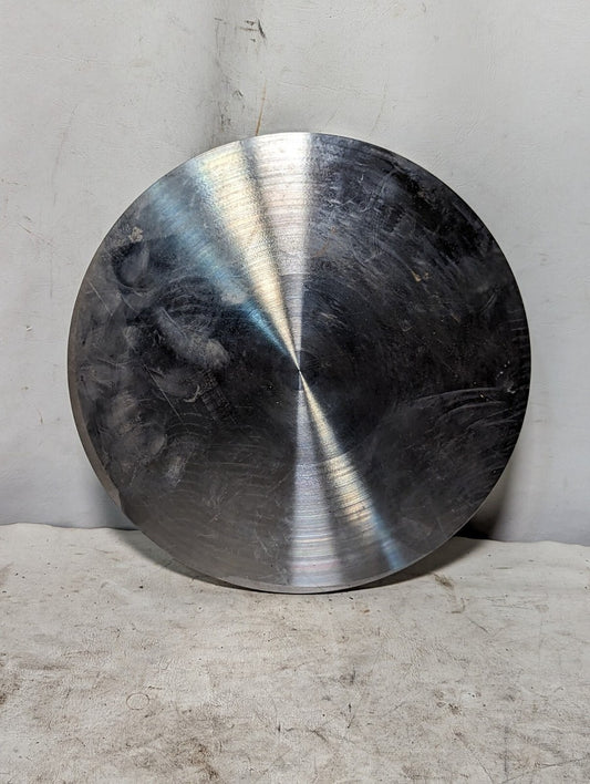 12 inch diameter stainless steel pulley, 0.55 inches thick 
