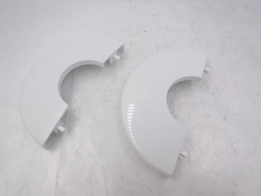 2 Pack CMP White Male Snap Together Escutcheons For Pool Ladder SEE DES