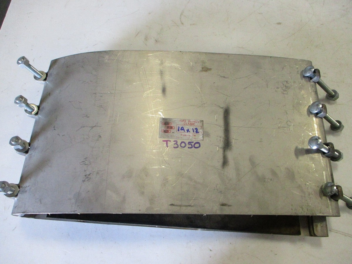 SKINNER-SBC Type 92 Pipe Repair Clamp Fits 14" (14.00 OD) Steel Pipe x 12" Long