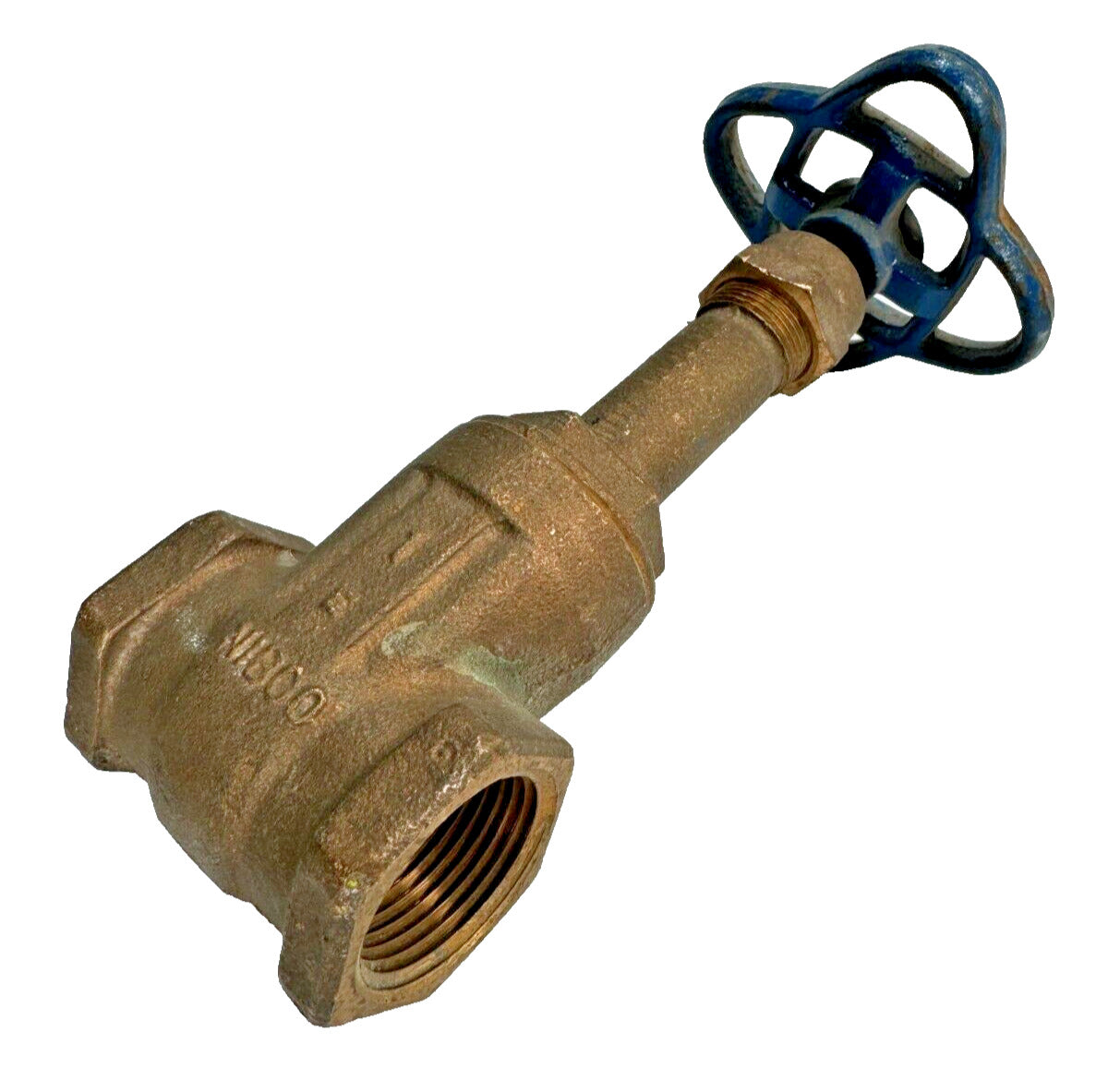 NIBCO T-111 Bronze Gate Valve 1" NPT Thread Ends 125 SWP / 200 WOG
