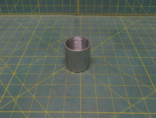 1-1/4" Galvanized Rigid Conduit Coupling For Threaded Rigid Conduit And IMC