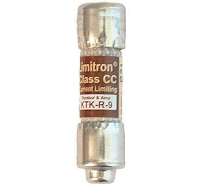 BUSSMAN KTK-R-9 FAST ACTING FUSE 600 VAC 9 AMP LOT OF 10