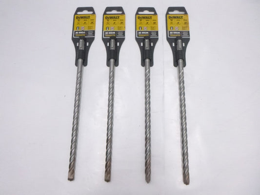 4 Pack DeWalt 3/8"x 8"x 10" Rock Carbide Drill Bits DW5429