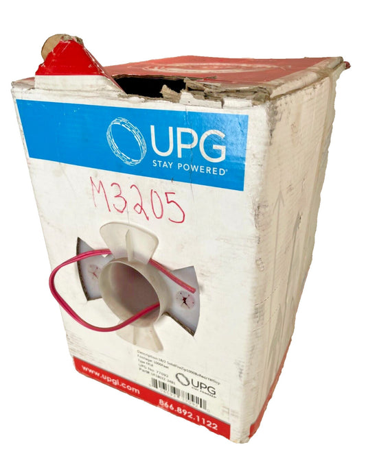 (387 Ft) UPG 77092 18/2 AWG Solid FPLR Fire Zip, Red (PN: UF1802Z-24B1)