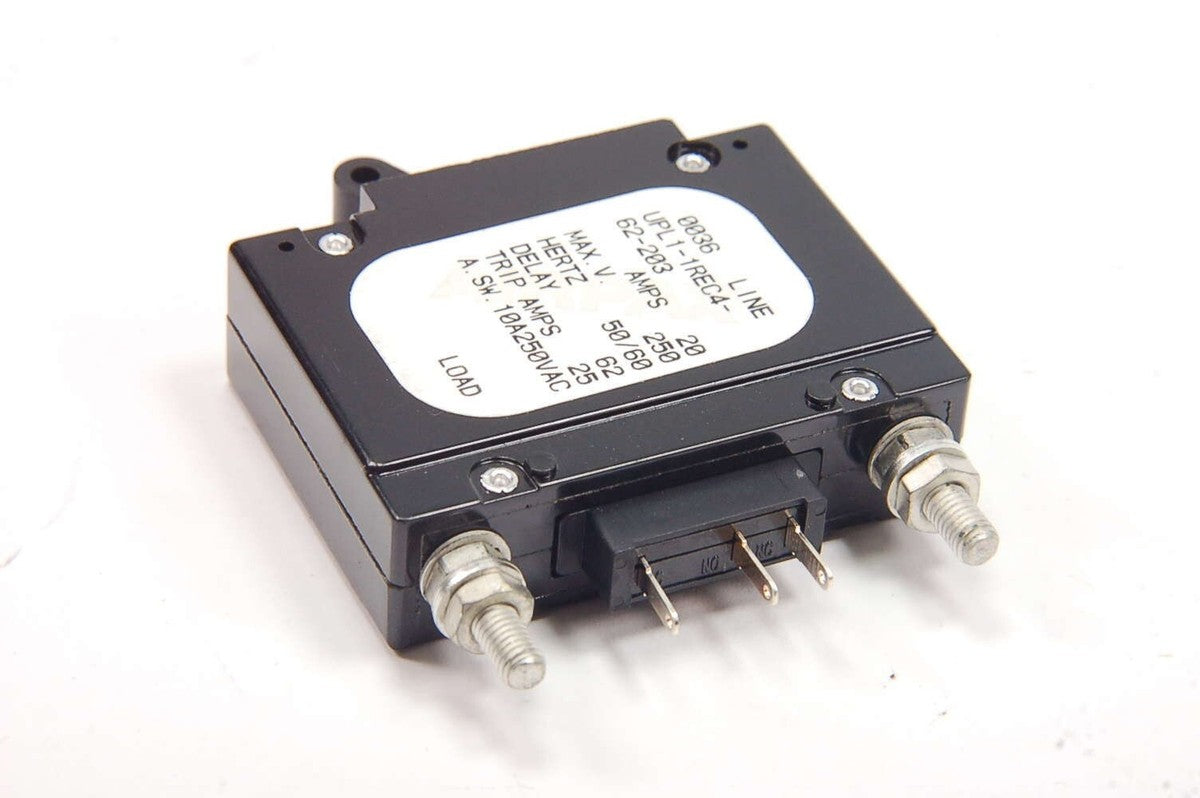 AIRPAX UPL1-1REC4-62-203  Circuit Breaker, Hydraulic Magnetic. Single Pole 20A