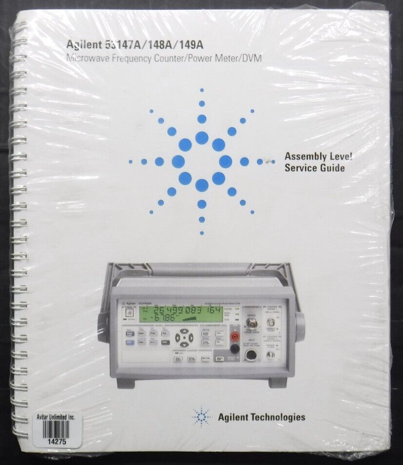 Agilent Technologies 53147A 148A 149A Microwave Frequency Counter Power Meter