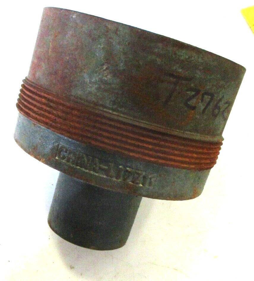 JOSAM 55002-2 Kleenatron Leveleze Cast Iron Floor Cleanout w/ Internal ABS Plug