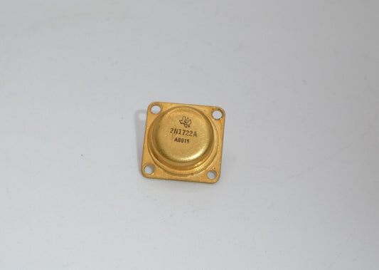 2N1722A Texas Instruments NPN Silicon High Power Transistor TO-53