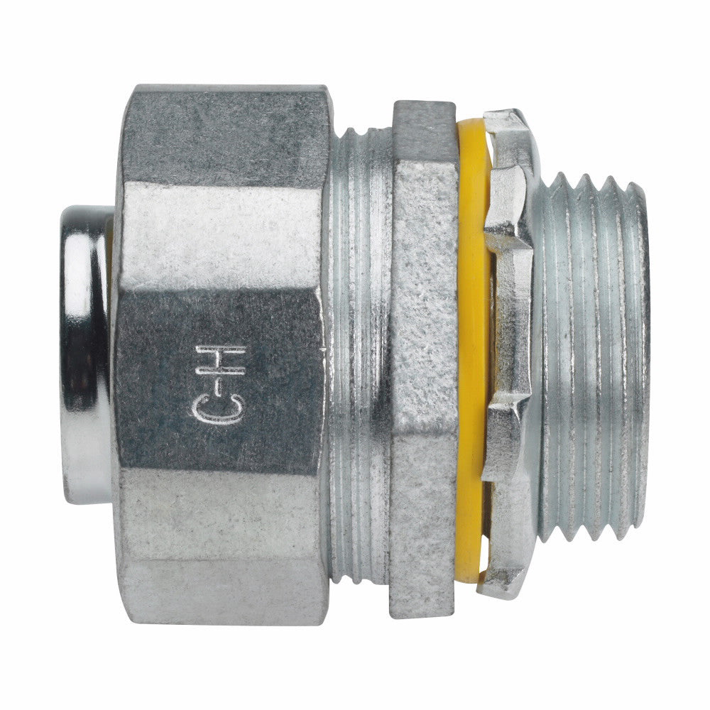 Crouse-Hinds LTB50 1/2" Liquidtight Connector, FMC, Insulated  (Lot of 5)
