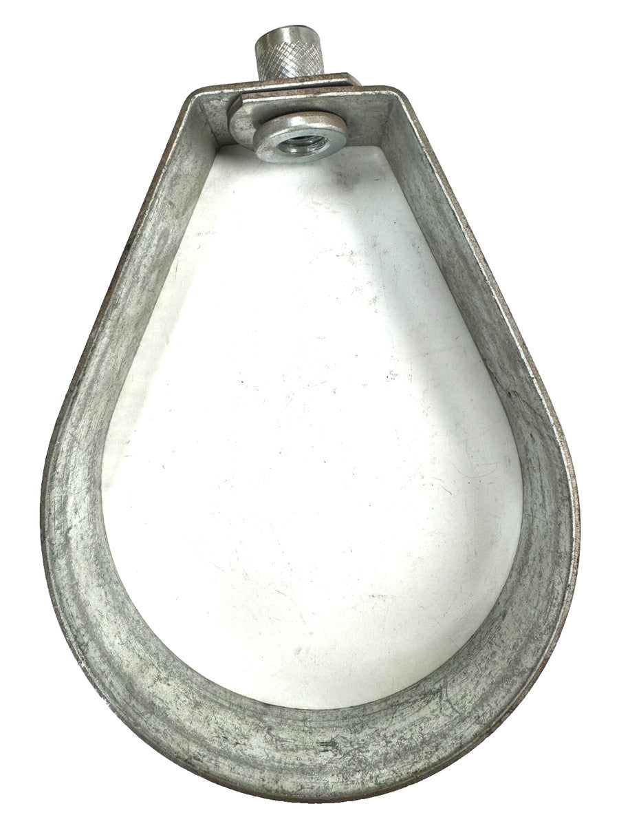 Eaton B-Line TOLCO 200H 4" Heavy Duty Band Pipe Hanger, Galvanized