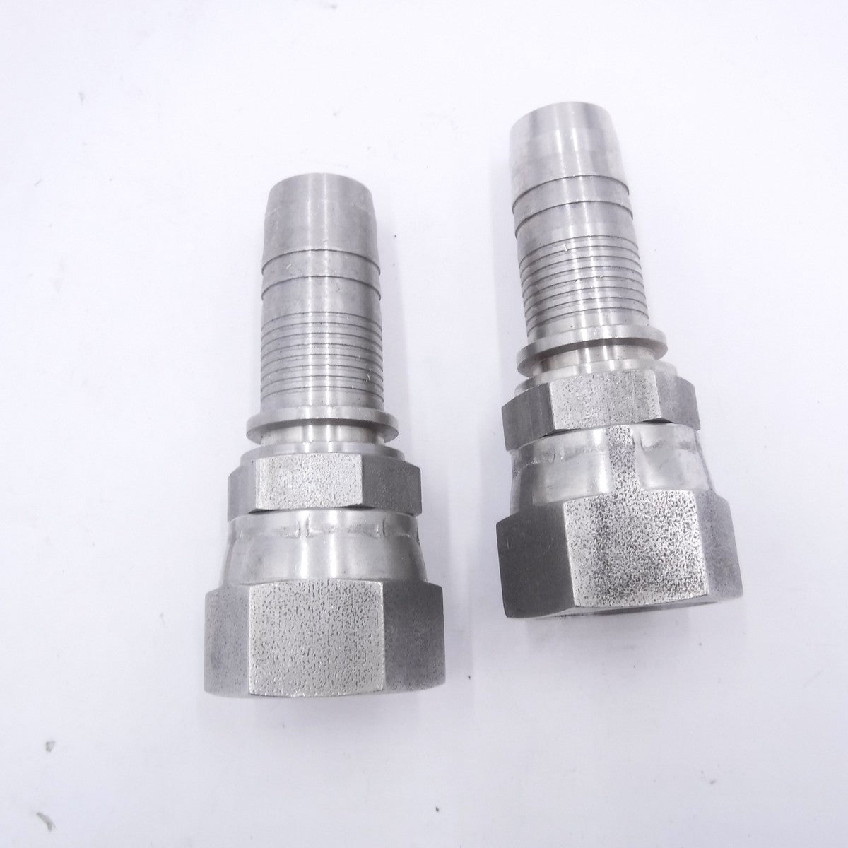 2 Pack 1" JIC Swivel x HYDRAULIC HOSETAIL Fitting In Stainless Steel