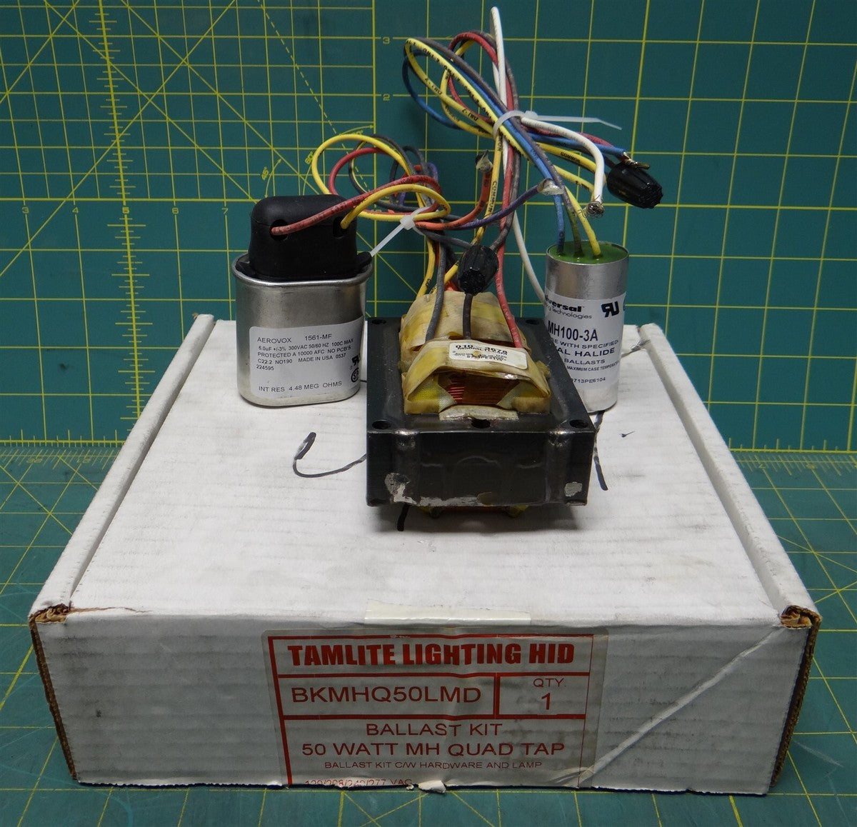 Tamlite Lighting Hid Ballast Kit 50 Watt MH Quad Tap BKMHQ50LMD 