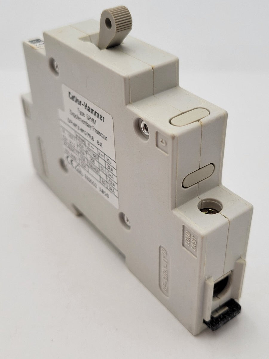 2PC Cutler-Hammer SPHM1HM07R5 Hydraulic Magnetic Circuit Breaker 7.5A 277V 1P