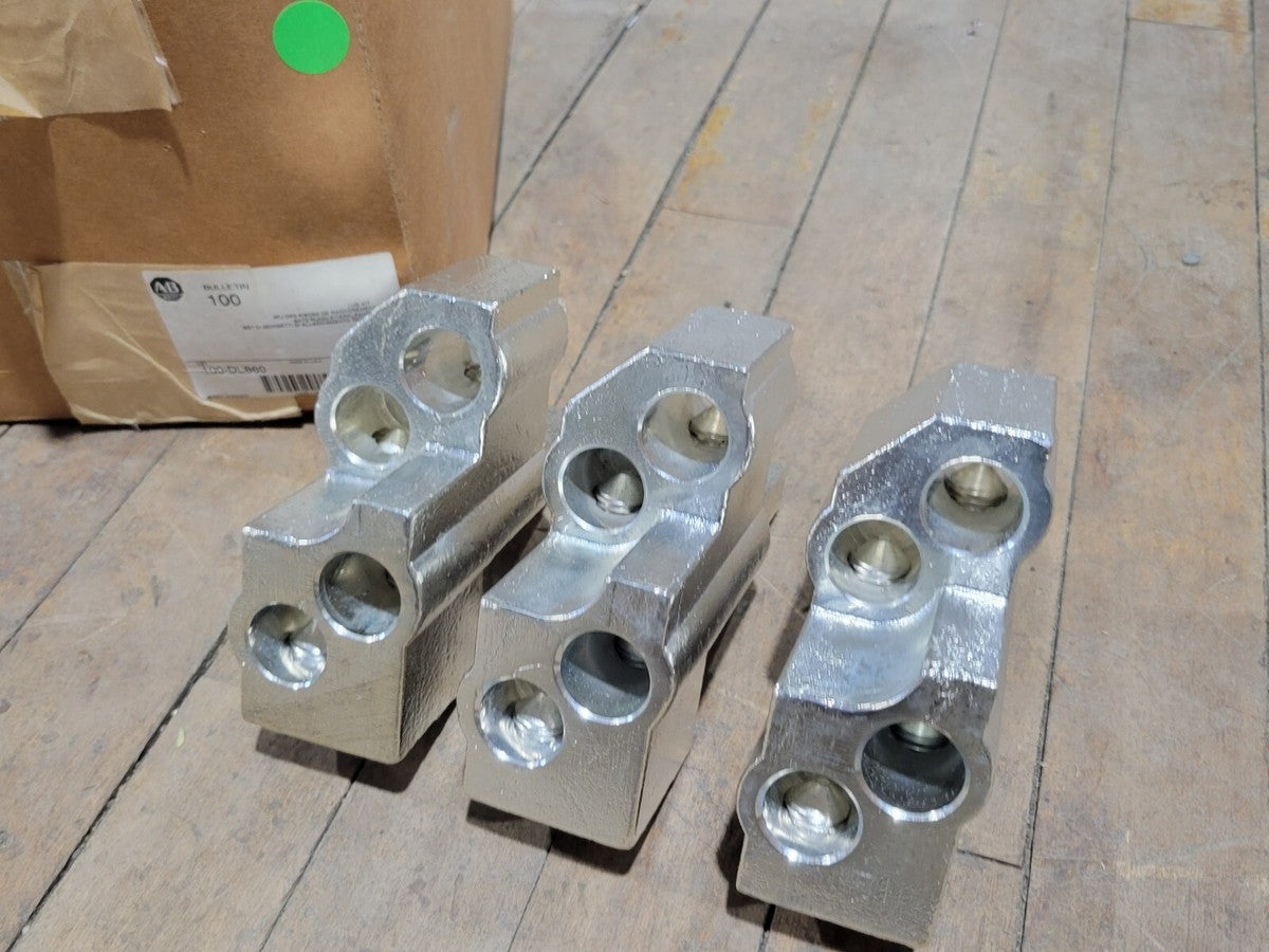 Allen-Bradley 100-DL860 Terminal Lugs Kit Series-D 3/4 Inch 19mm 2/0 AWG 500 MCM