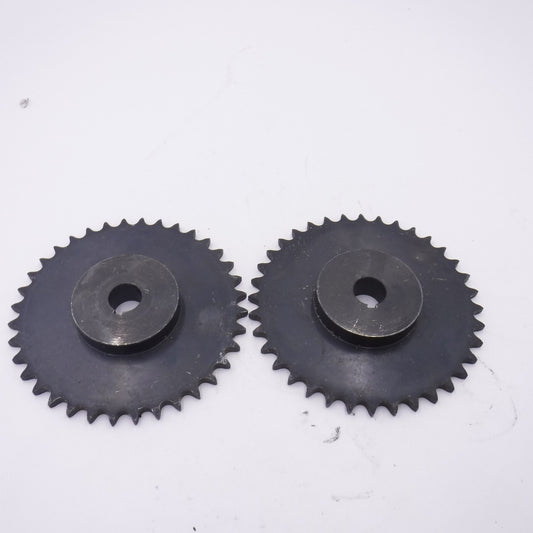 2 Pack 36 Teeth 1" keyed bore 7-1/2" Dia roller chain sprocket 5/8" Pitch