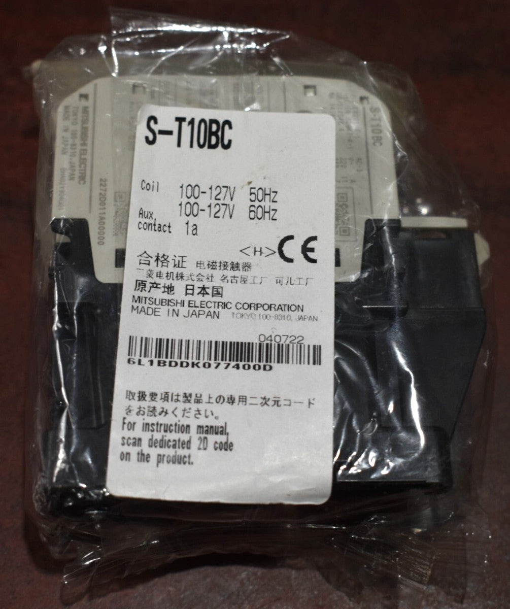 Mitsubishi Electric S-T10BC Magnetic Contactor 100-127V Coil
