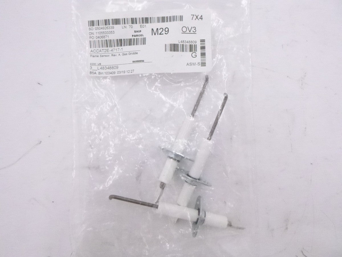 3 Pack Genuine Accutemp AT2E-4717-1 Gas Griddle Flame Sensor REV A G2