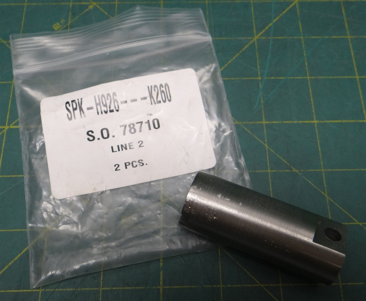 (Pack of 1) Partialy Threaded Spacer SPK-H926---K260 S.O. 78710 2.5in L 1in OD