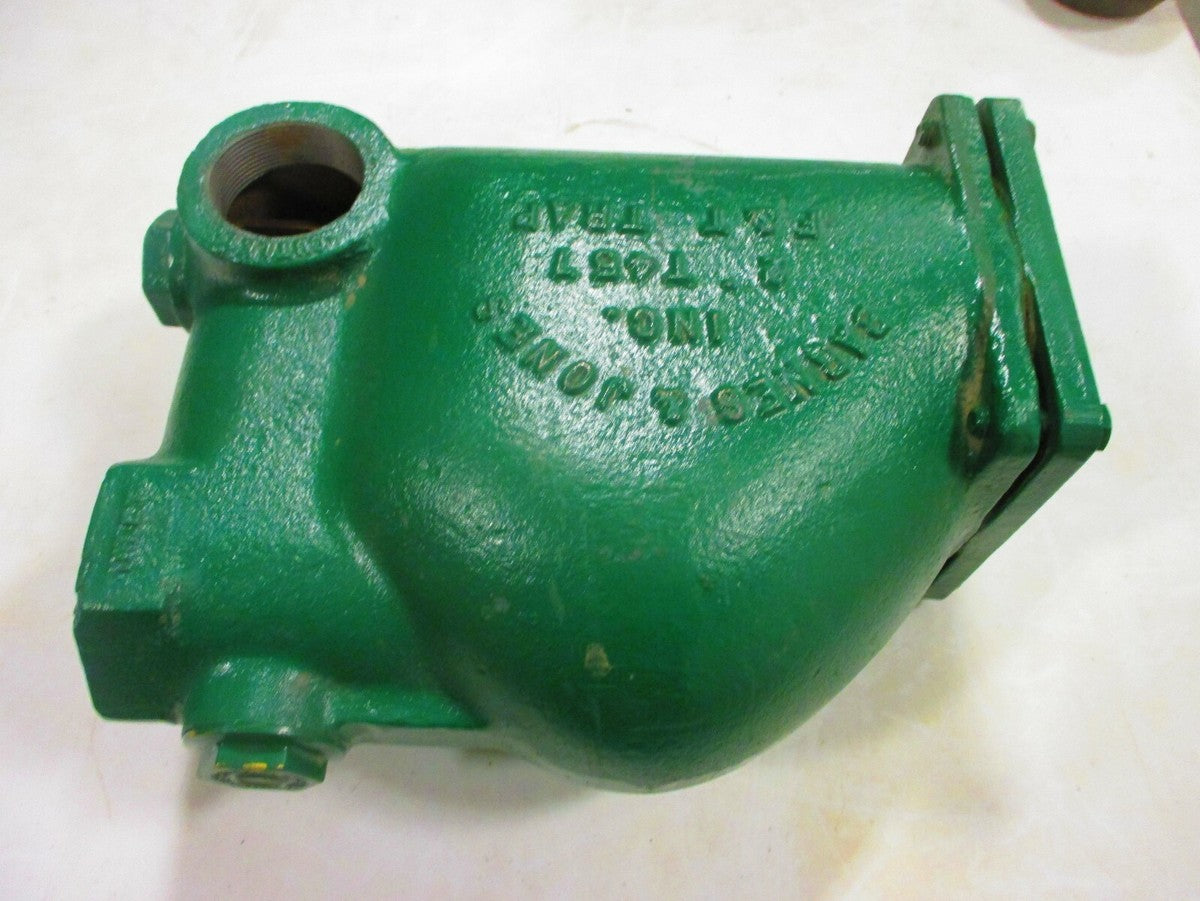  Float & Thermostatic F&T Steam Trap | 2" FNPT Cast Iron | BARNES & JONES T457