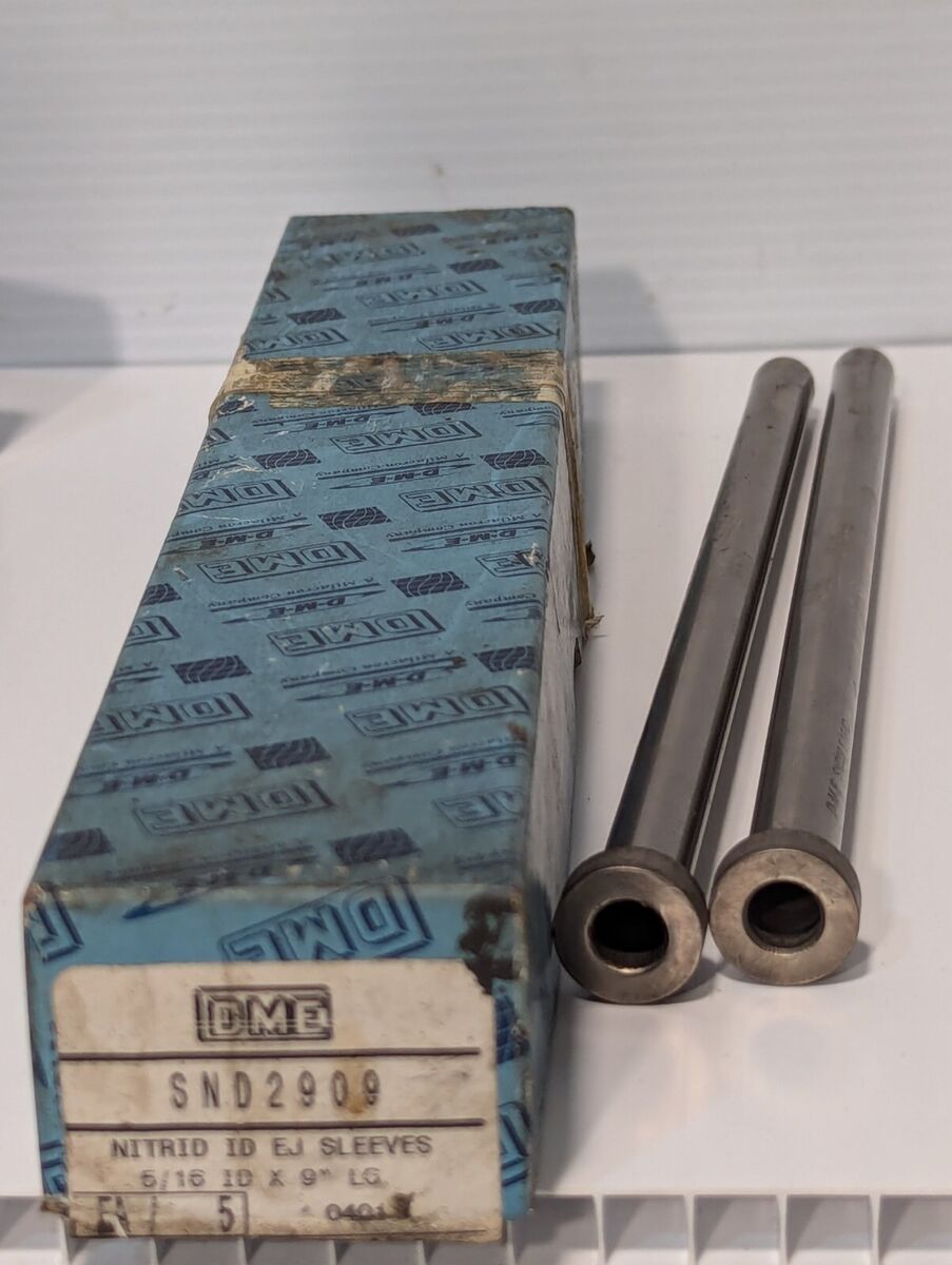 (1) DME SND2909 Nitrid ID Ejector Sleeve 5/16" ID x 9" LG