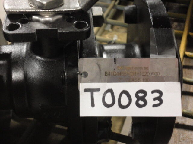 SVF Ball Valve 2" 150 RF Flanged Full Port Floating w/ Lever Op.  WCB X 316SS