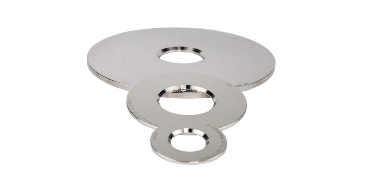 6" Universal Orifice Plate 304-Stainless Steel 6.437 OD x 1.5" ID x 0.125" Thick
