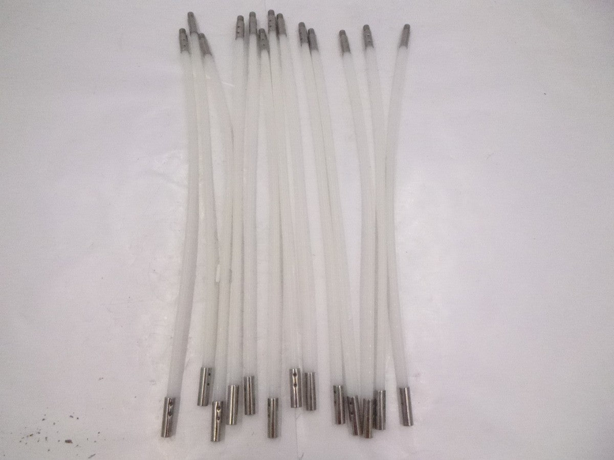 13 Pack Replacement Chimney Cleaning Rods 16" Flexible Nylon 16H-404
