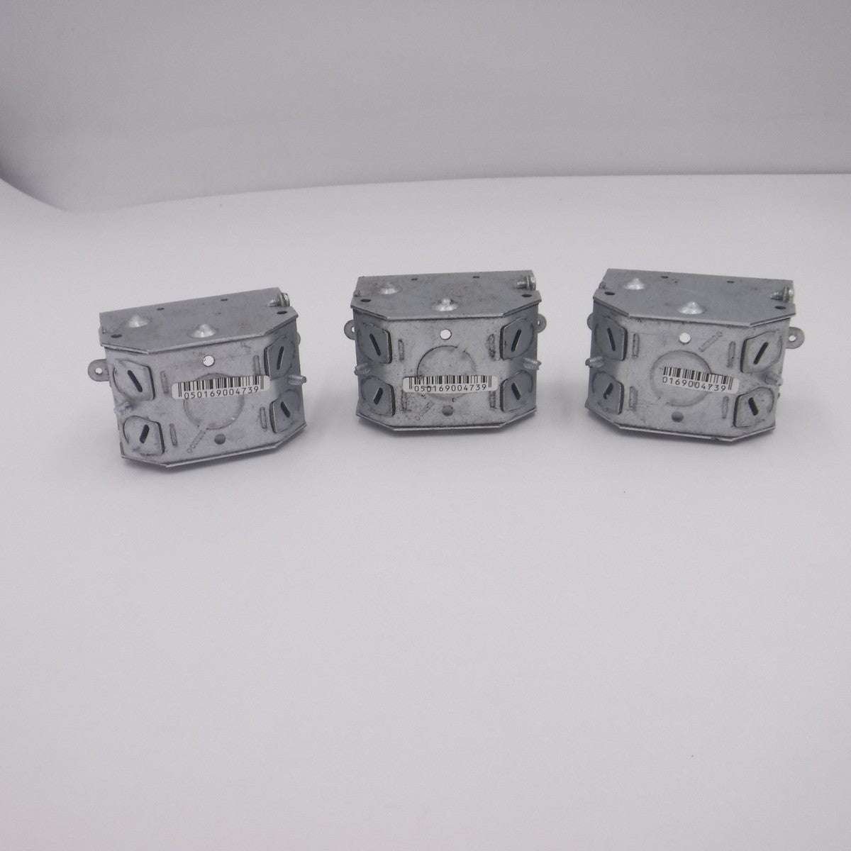 3 Pack RACO Gangable Switch Boxes 473 10.5cu-in 2"H x 3.53"W x 2.25"D