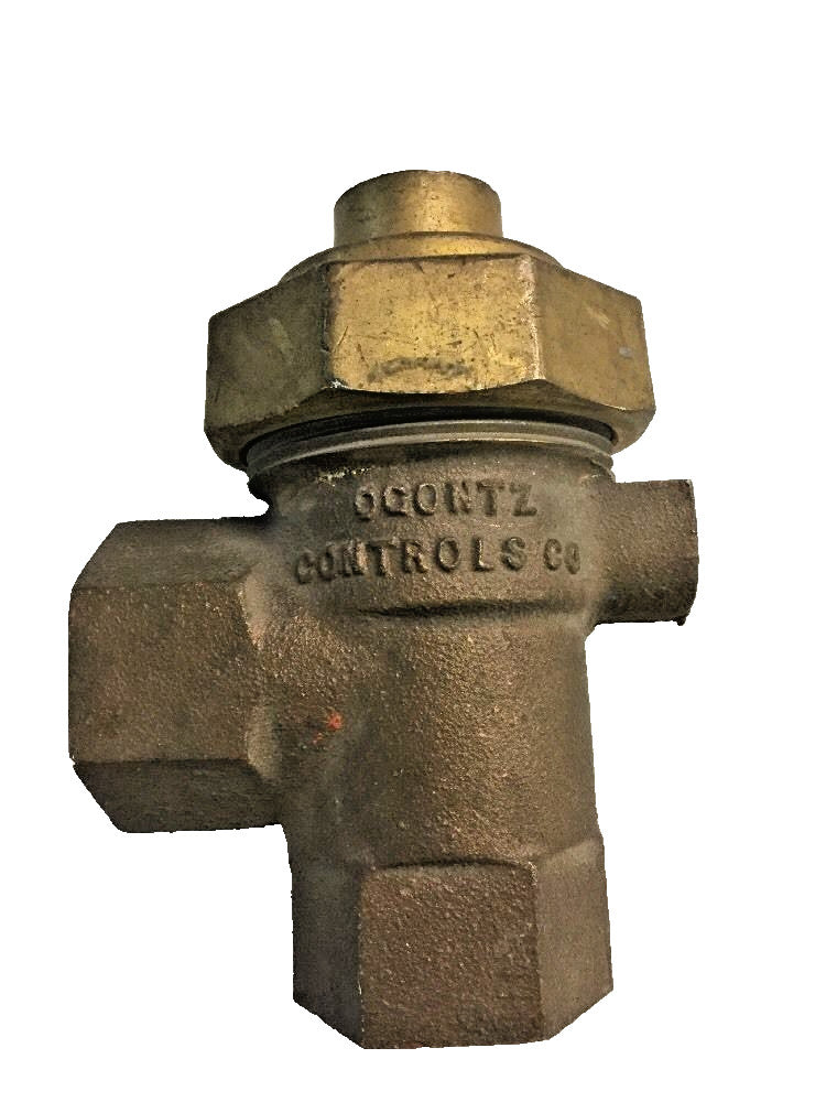 Ogontz Controls F Series 3/4" NPT Fluid Temperature Sensing Valve Bronze
