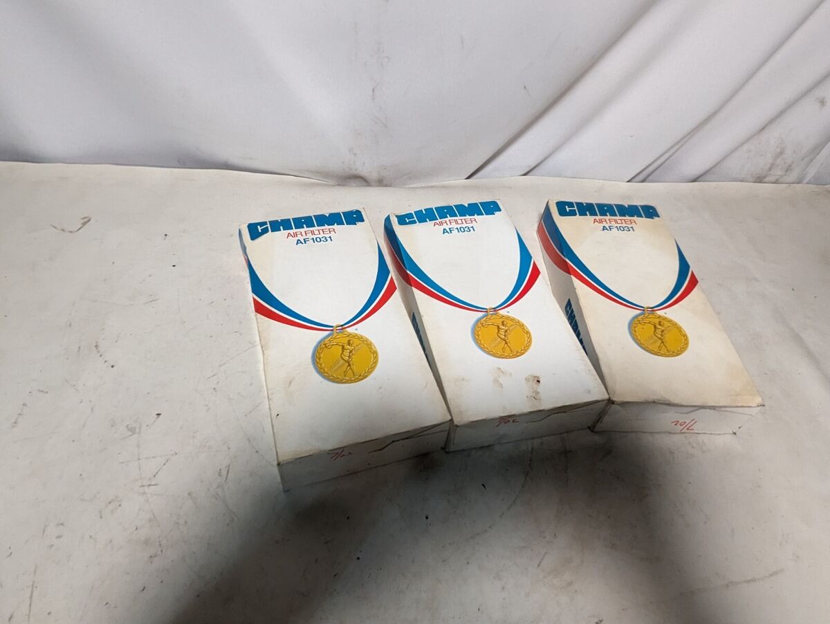 Lot of 3 Champ AF1031 air filters
