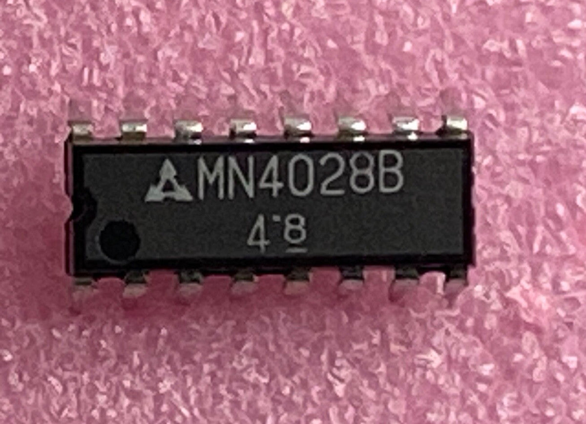 Panasonic MN4028B BCD-to-Decimal, binary to octal decoder Integrated C ...
