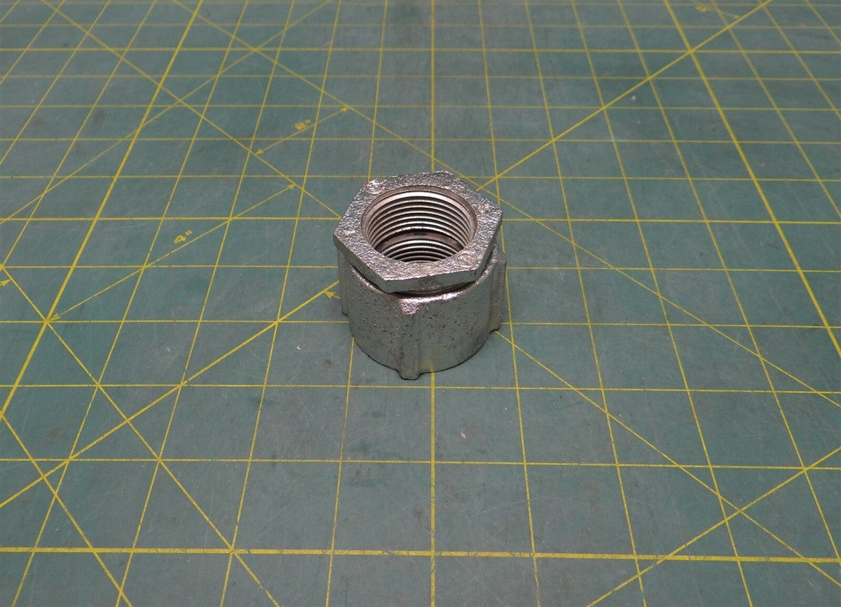 1" Raco Three Piece Coupling For Rigid Conduit And IMC, Malleable Iron
