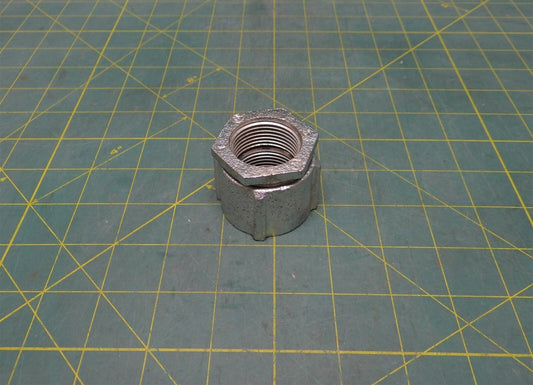 1" Raco Three Piece Coupling For Rigid Conduit And IMC, Malleable Iron
