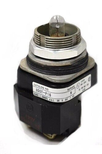 Allen Bradley 800T-P16 Ser. N Pilot Light 120V (No Lens) NOS