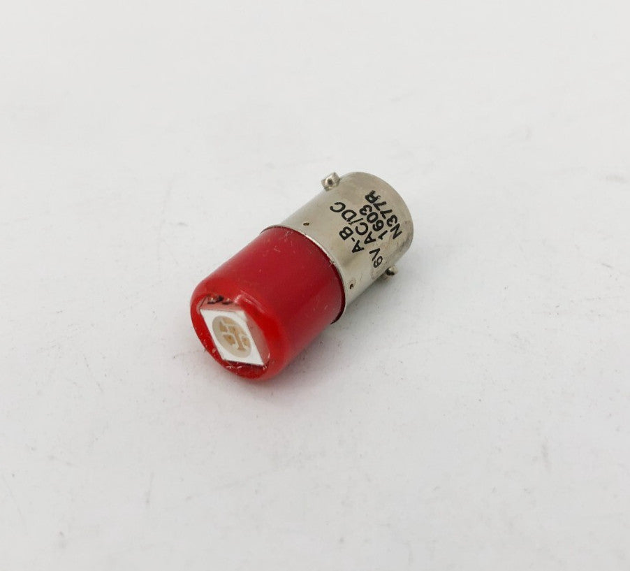 New Allen-Bradley 800T-N377R Red LED Bulb 6VAC/DC - No Box