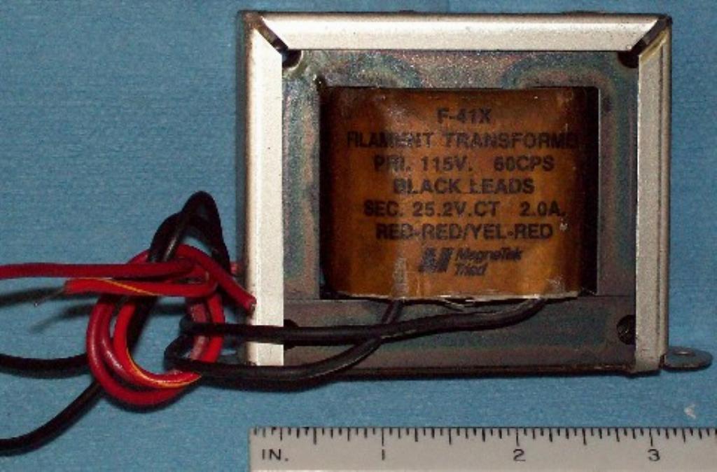 Lot of 15  Triad/Magnetek - F-41X - Transformer,  25.2VCT@ 2Amp.   