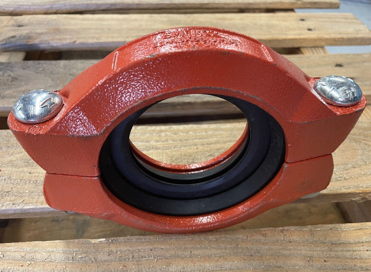 SPF Style RC-2 4" x 3" Reducing Coupling for Grooved End Pipe & Fittings