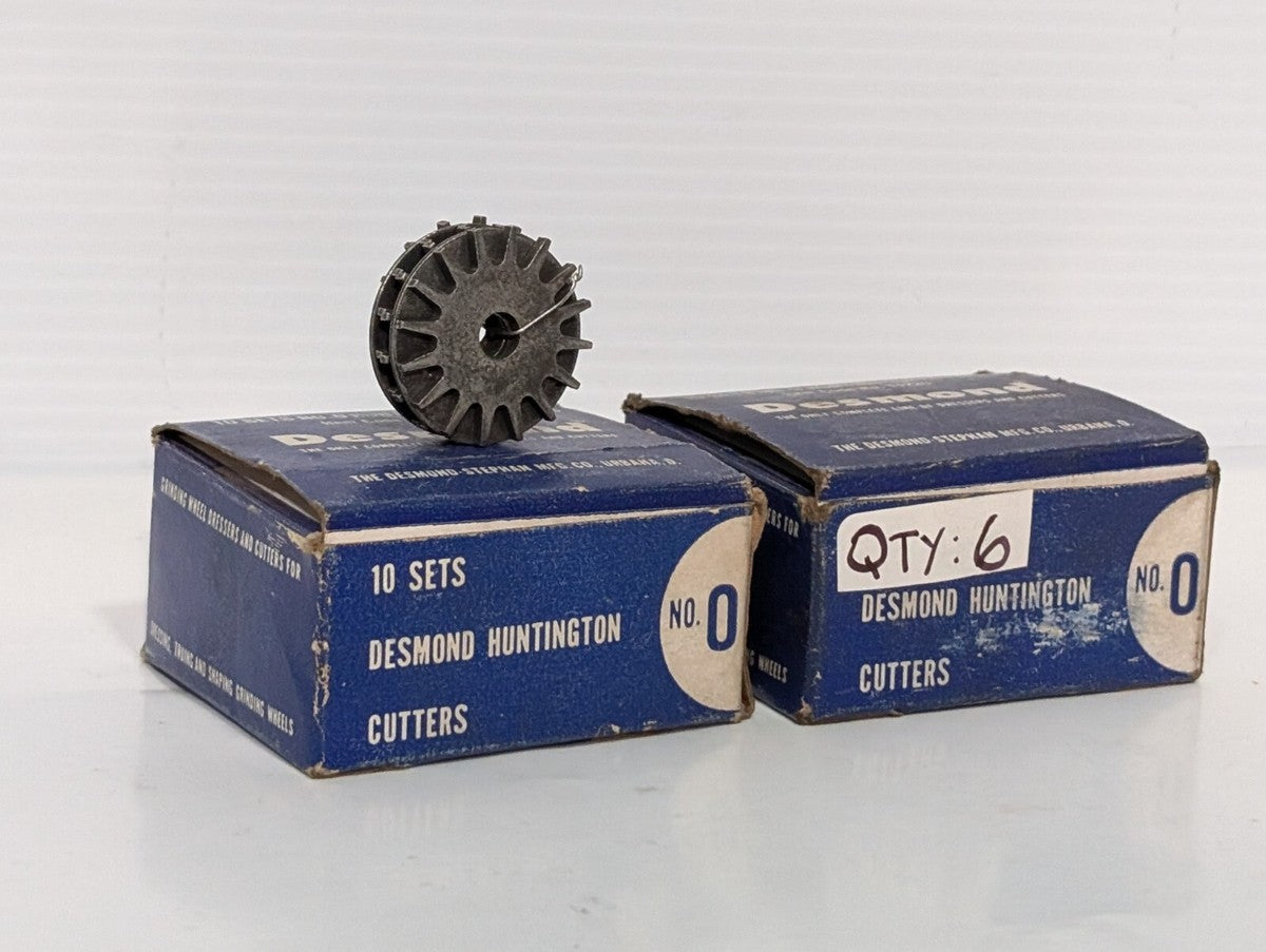 Lot of 16 Desmond Huntignton Cutters No. 11220 Size 0 Replacement Cutter Units