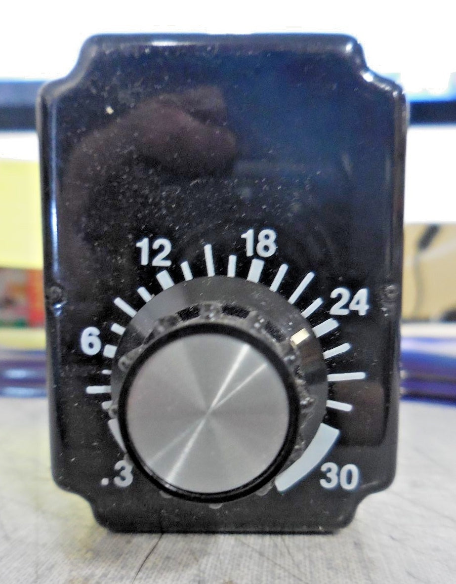 Cramer/ Conrac 393A-AB300 0200A/ 20017/ 30 Seconds/ 120 VAC/ Timer Relay
