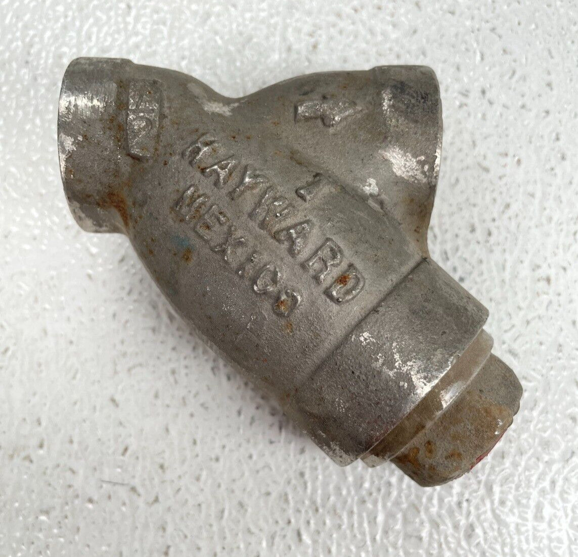 Y Strainer Stainless Steel CF8M 3/4" Socket Weld Ends Class 600 / 1480-Psi WOG