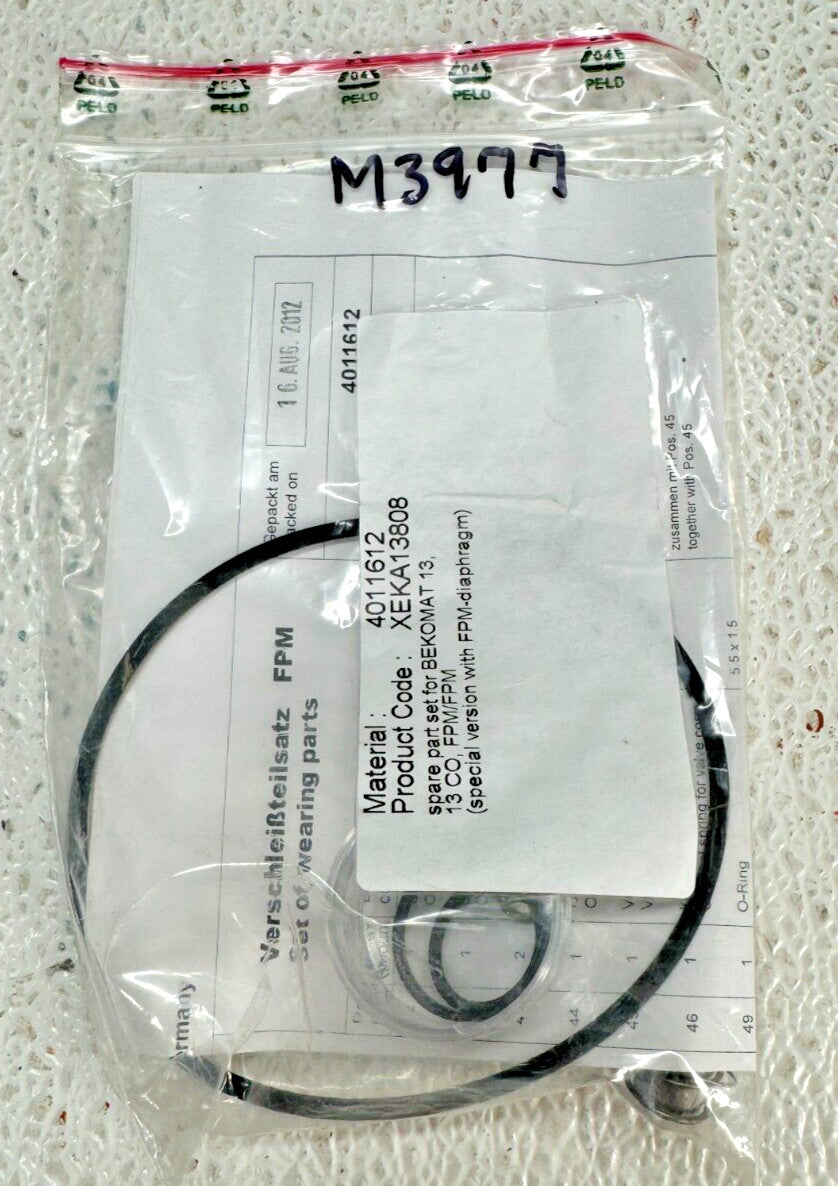 4011612 Spare Parts Set for BEKOMAT 13, 13 CO, FPM  *NEW*