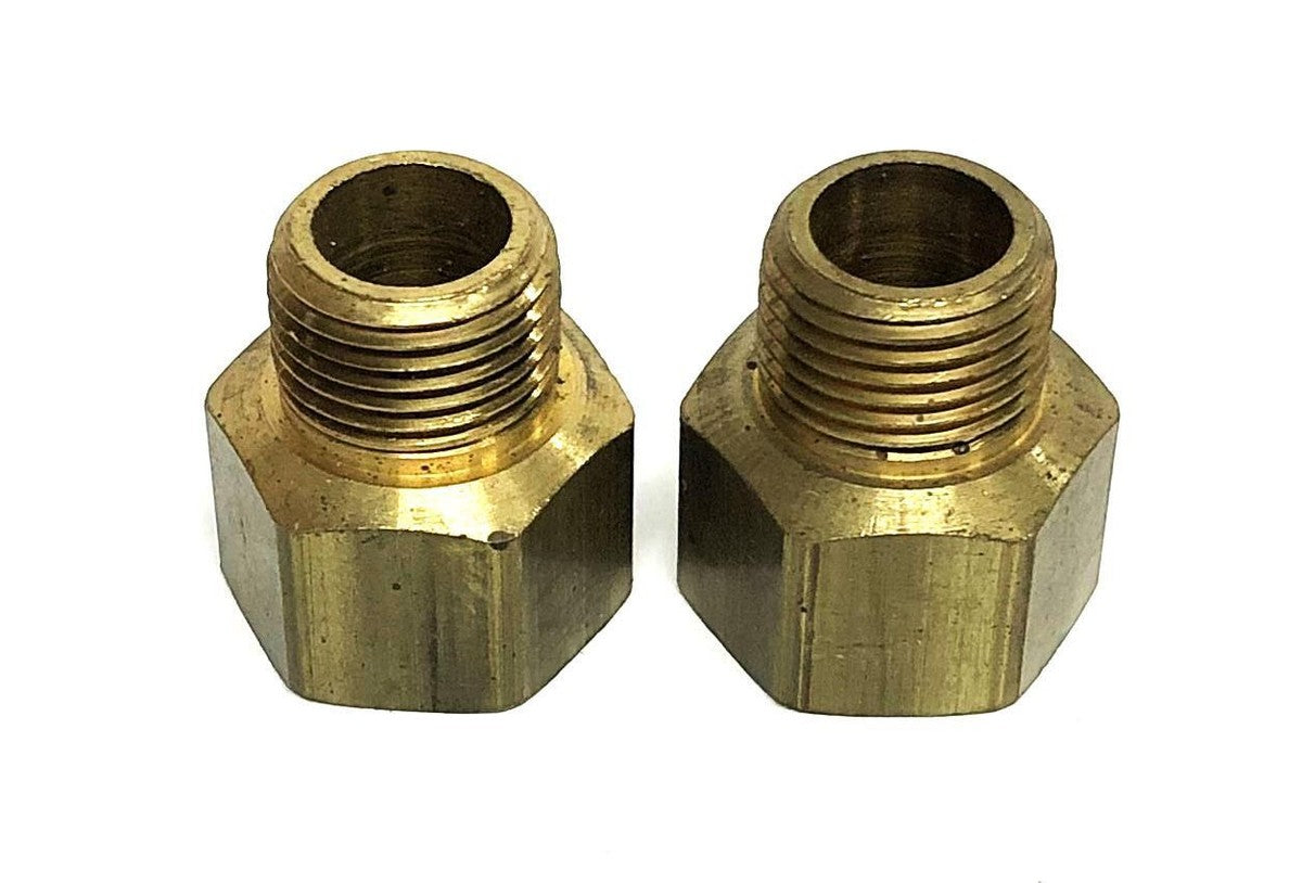 Unbranded Male/Female Threaded Straight Adapter 3/4-1 Inch [Lot of 2] NOS