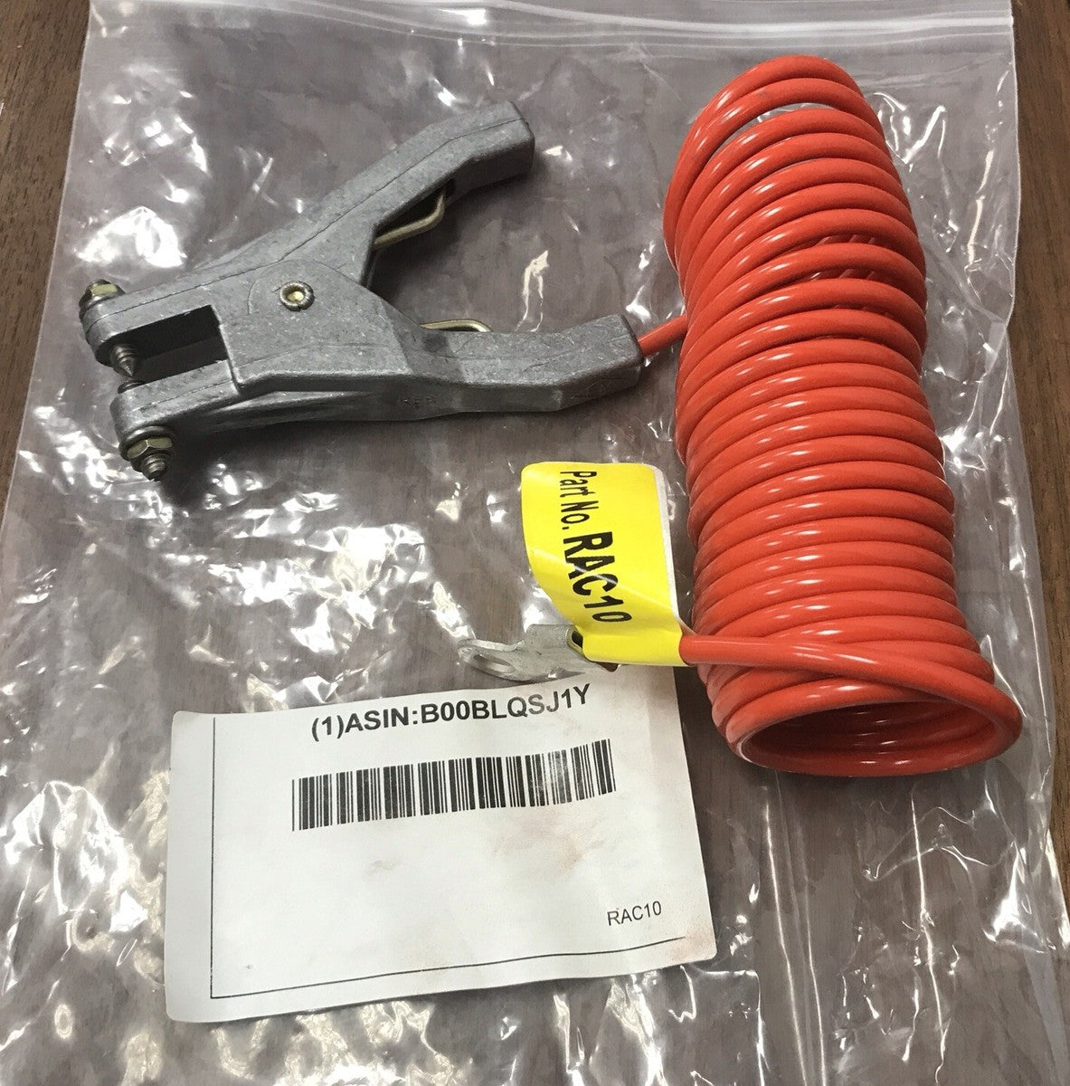 Lind Equipment RAC10 Retractable Heavy Duty Grounding Assembly 10’Coiled 10 Ft