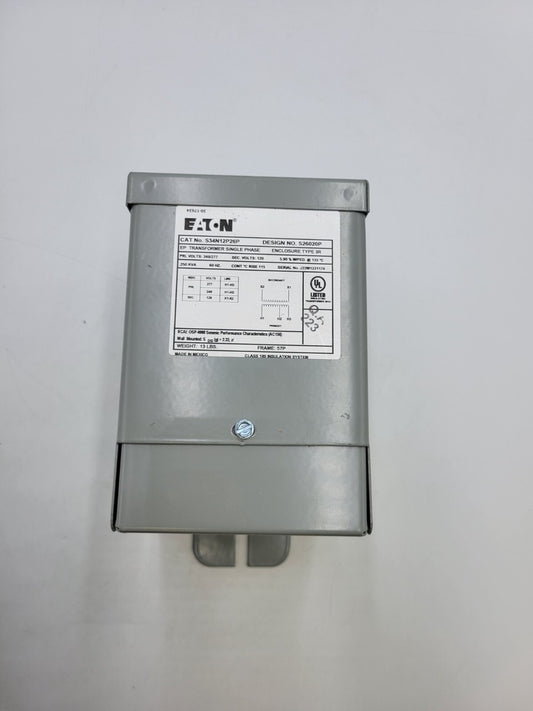 0.25kVA Eaton S34N12P26P General Purpose Encapsulated Transformer 240/277-120VAC