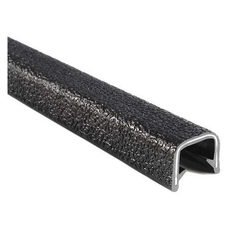 Trim-Lok 1350B2x1/2-25 Trim Seal, Pvc, Aluminum, 25 Ft Length, 5/8 In Overall