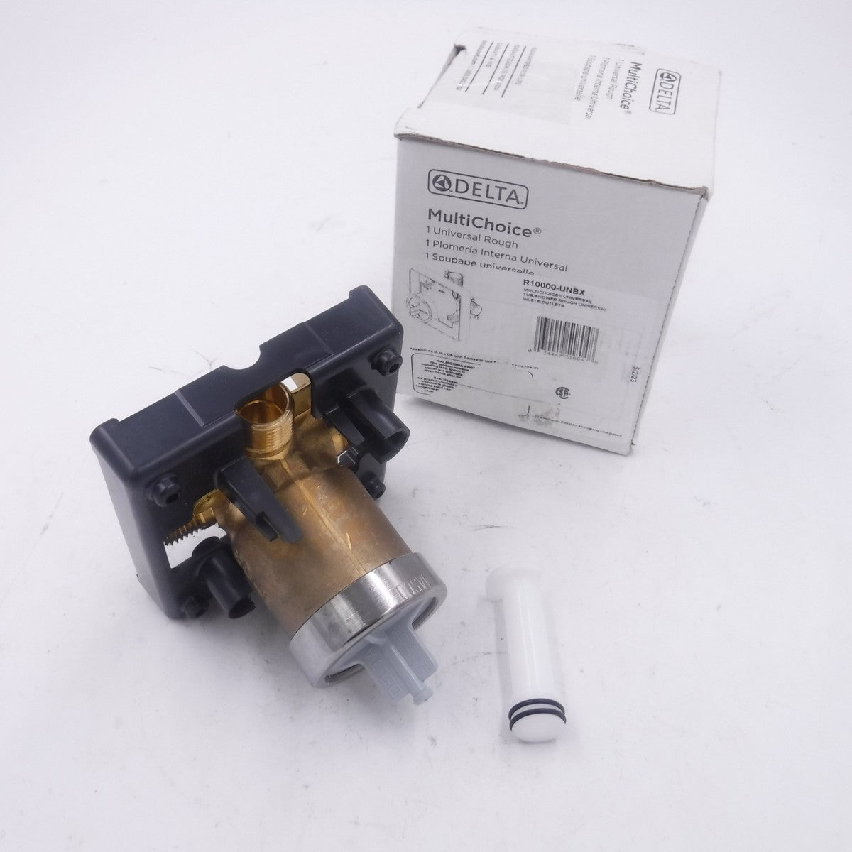 Delta R10000-UNBX MultiChoice Universal Shower Valve Body Rough-In Kit