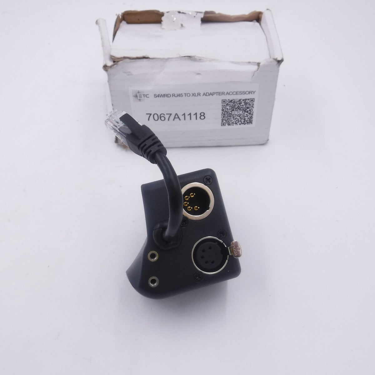 ETC Source 4WRD RJ45 to XLR DMX 5-Pin Adapter Dongle 7067A1118 NO HARDWARE